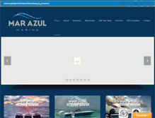 Tablet Screenshot of marazulmarine.com